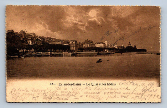Pohlednice Evian les Bains hotely (JN1936)