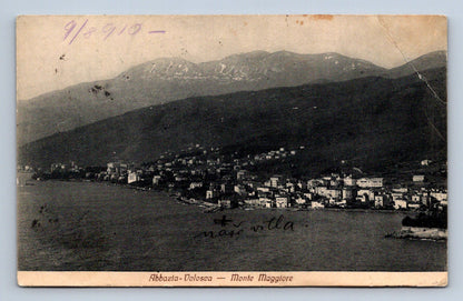 Pohlednice Abbazia Volosea Monte Maggiore (JN1940)