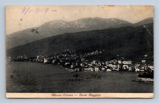 Pohlednice Abbazia Volosea Monte Maggiore (JN1940)