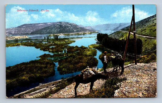 Pohlednice Šibenik Kerka (JN1951)