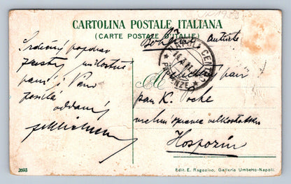 Pohlednice Posillipo noc vista dell isola di Capri (JN1953)