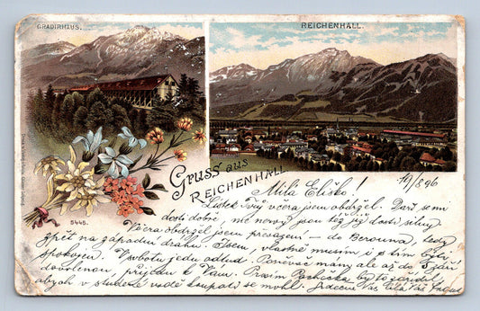Pohlednice Gruss aus Reichenhall (JN1954)