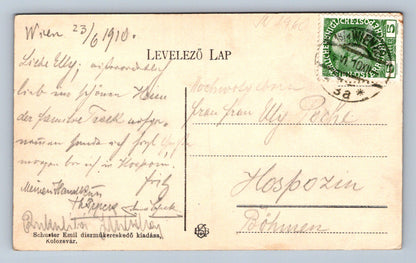 Pohlednice Kolozsvár. Sétatéri bejárat. (JN1960)