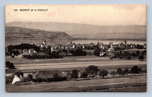 Pohlednice Morat et le Vuilly Editereus Paul Savigny & Cie., (JN1963)
