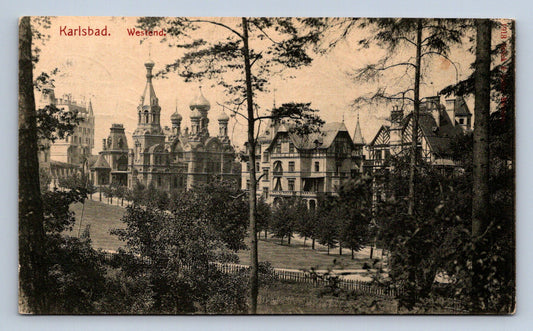 Pohlednice Karlsbad. Westend. (JN1976)