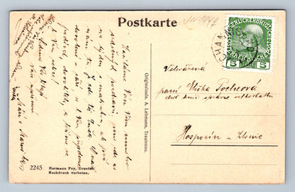 Pohlednice Reisengebirge. Johannisbad i. Böhmen. (JN1977)