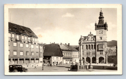 Pohlednice Náchod Náměstí s radnicí (JN1979)