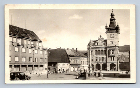 Pohlednice Náchod Náměstí s radnicí (JN1979)