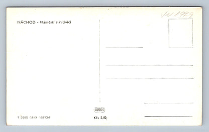 Pohlednice Náchod Náměstí s radnicí (JN1979)