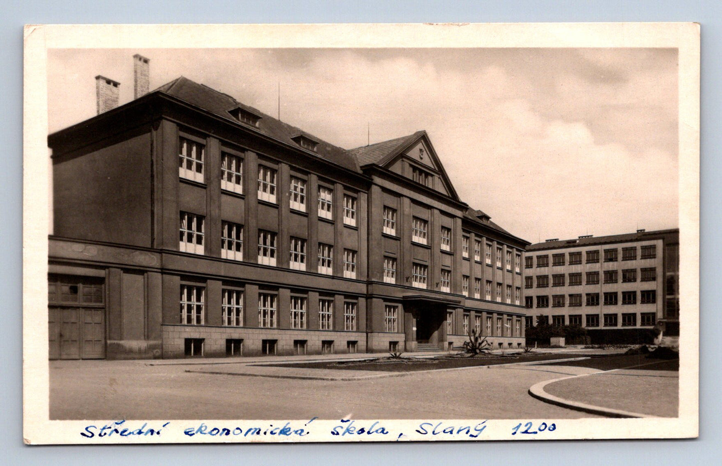 Pohlednice Slaný Střední ekonomická škola (JN1997)