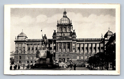 Pohlednice Praha Pomník sv. Václava a museum (JN2005)