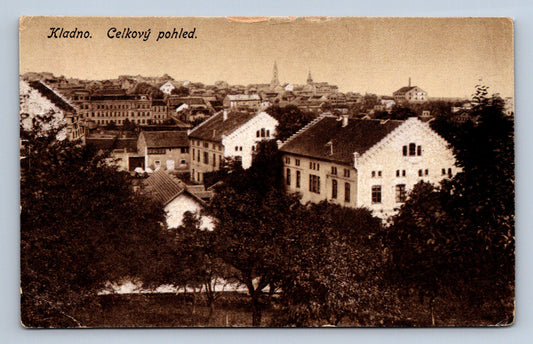 Pohlednice Kladno. Celkový pohled. (JN2072)