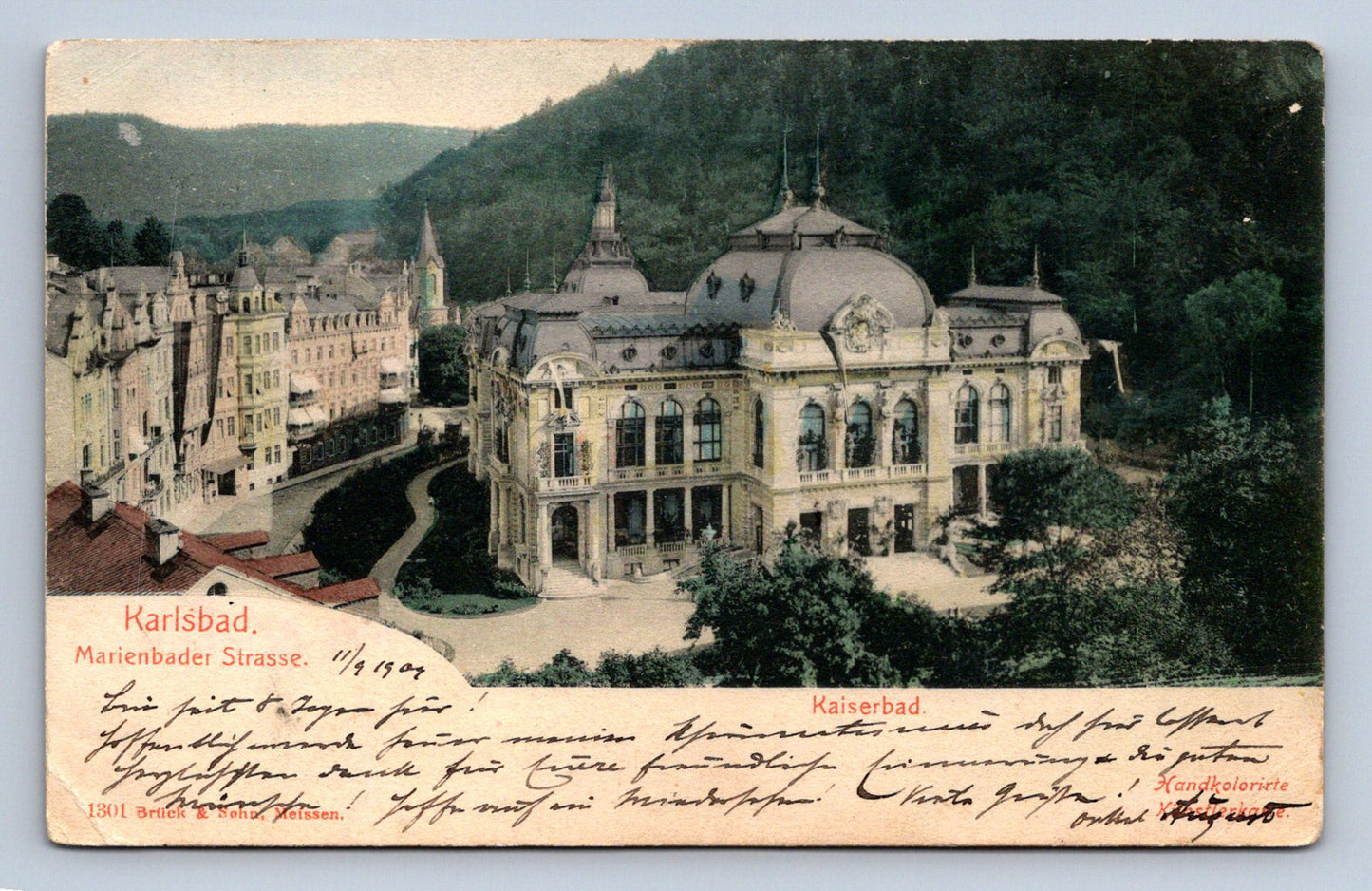 Pohlednice KARLS BAD (JN2093)