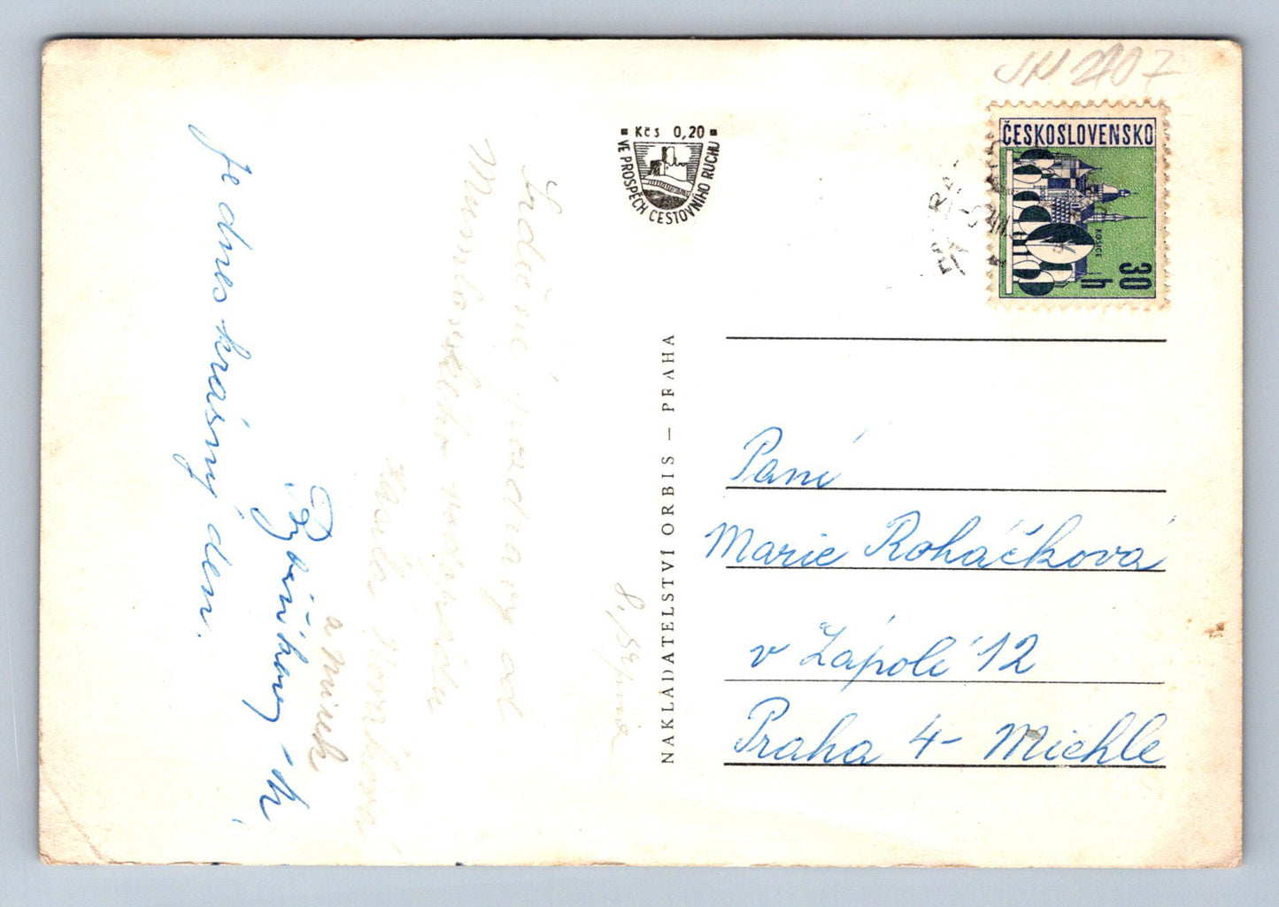 Pohlednice Krkonoše Mumlavská bouda (JN2107)