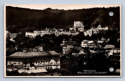 Pohlednice Mariendbad Blick vom Café (JN2160)