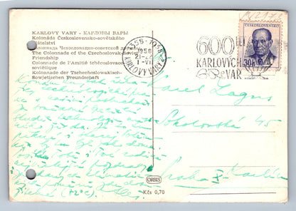 Pohlednice Karlovy Vary Kolonáda (JN2173)