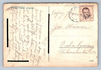 Pohlednice Mariánské lázně (JN2191)