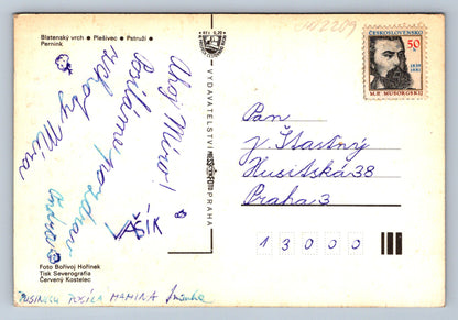Pohlednice Krušné hory Blatenský vrch (JN2209)