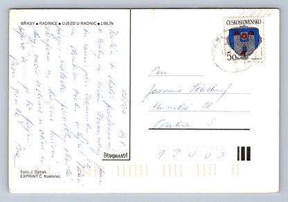 Pohlednice Břasy Radnice Liblín Újezd u Radnic (JN2216)