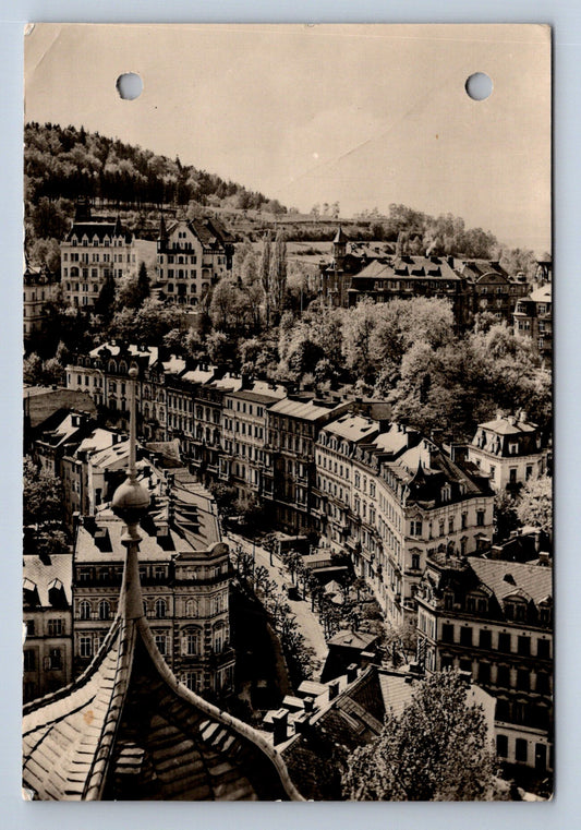 Pohlednice Karlovy Vary Sadová třída (JN2228)