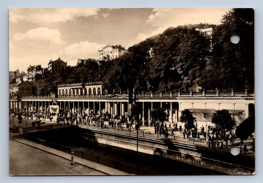 Pohlednice Karlovy Vary kolonáda ČS přátelství (JN2231)