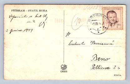 Pohlednice Příbram Svatá hora (JN2233)