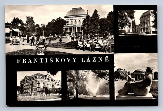 Pohlednice Františkovy lázně Celkový pohled (JN2256)