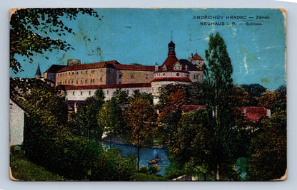 Pohlednice Jindřichův Hradec zámek (JN2262)