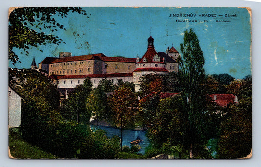 Pohlednice Jindřichův Hradec zámek (JN2262)