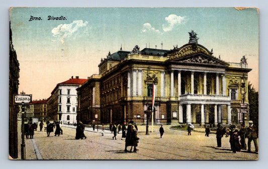Pohlednice Brno divadlo (JN2265)