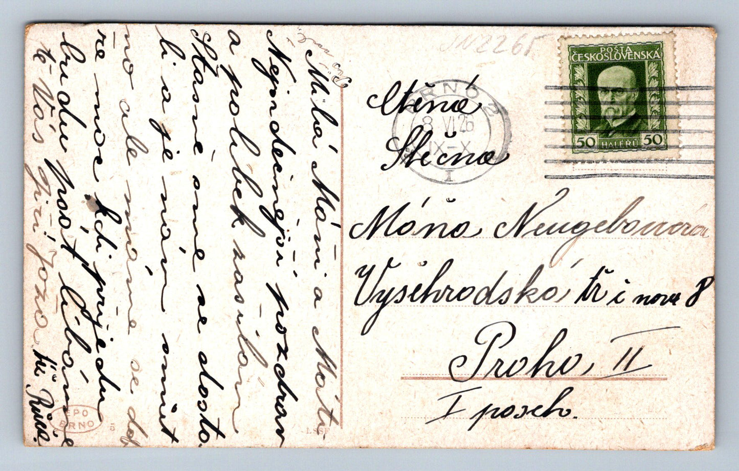Pohlednice Brno divadlo (JN2265)
