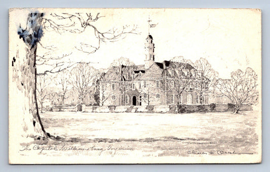 Pohlednice Virginia Colonial Capitol Williamsburg (JN2317)