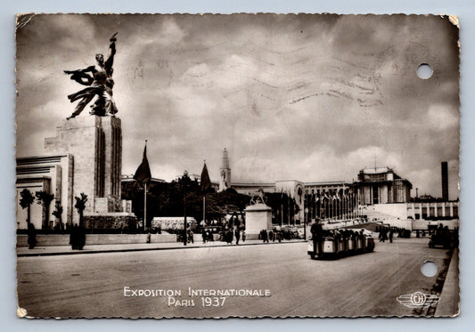 Pohlednice Paříž 1937 (JN2337)