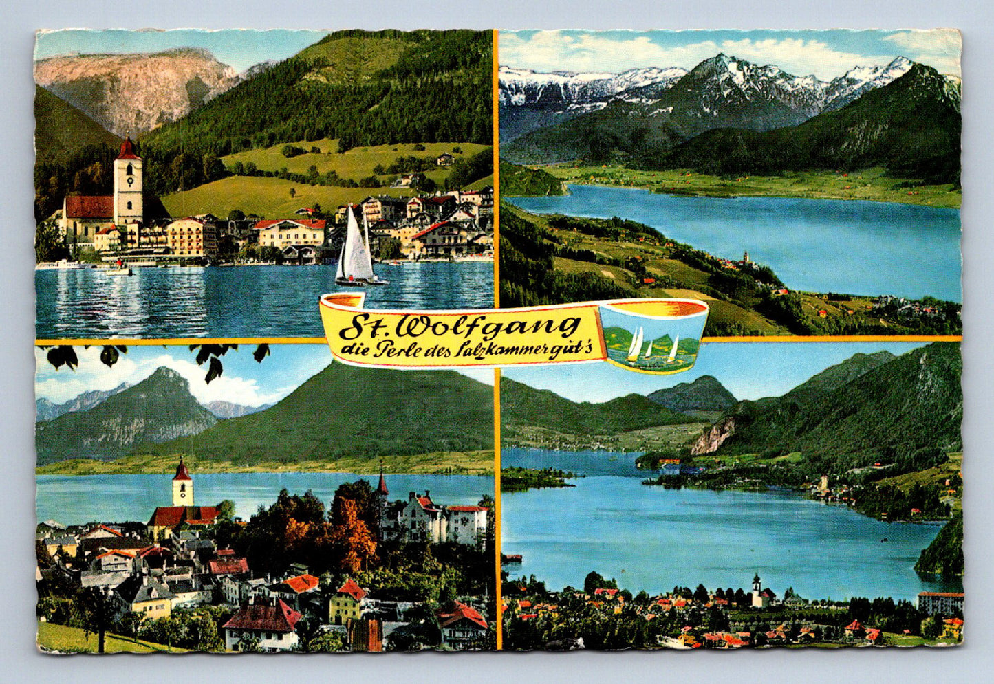 Pohlednice St. Wolfgang die Perle des Slazkammergut´s (JN2364)