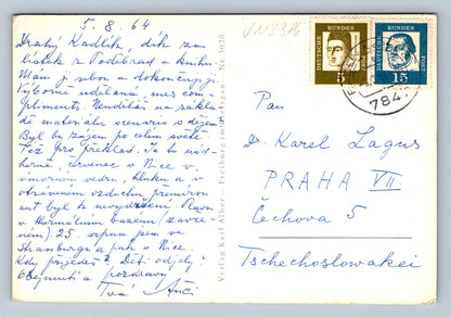 Pohlednice Grusse aus Badenweiler Schwarzwald (JN2386)