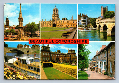 Pohlednice Oxfordshire celkový pohled (JN2389)