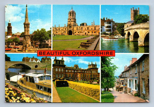 Pohlednice Oxfordshire celkový pohled (JN2389)