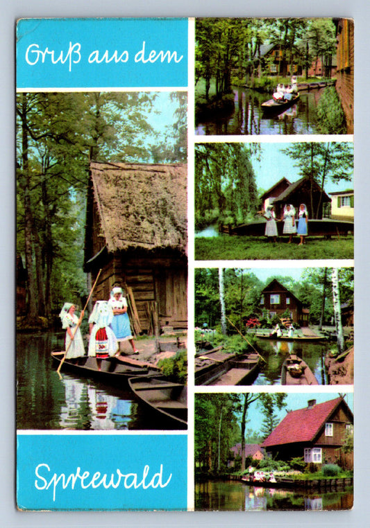Pohlednice Spreewald Blota (JN2398)