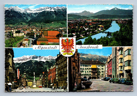 Pohlednice Tirol, Alpenstadt Innsbruck (JN2406)