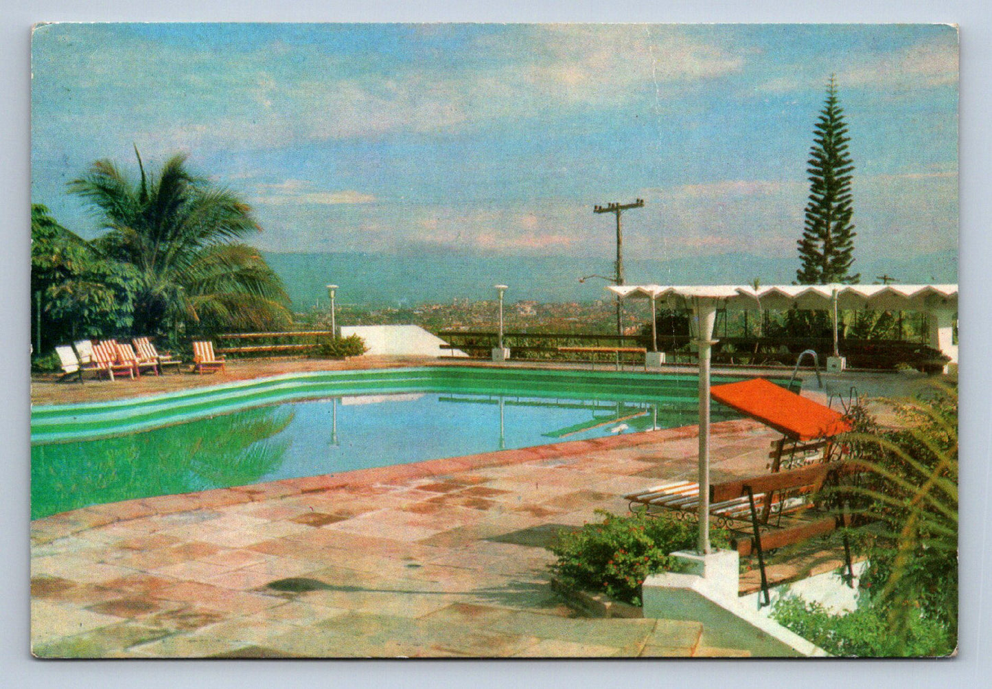 Pohlednice Santiago de Cuba Piscina del Motel Versalles (JN2407)