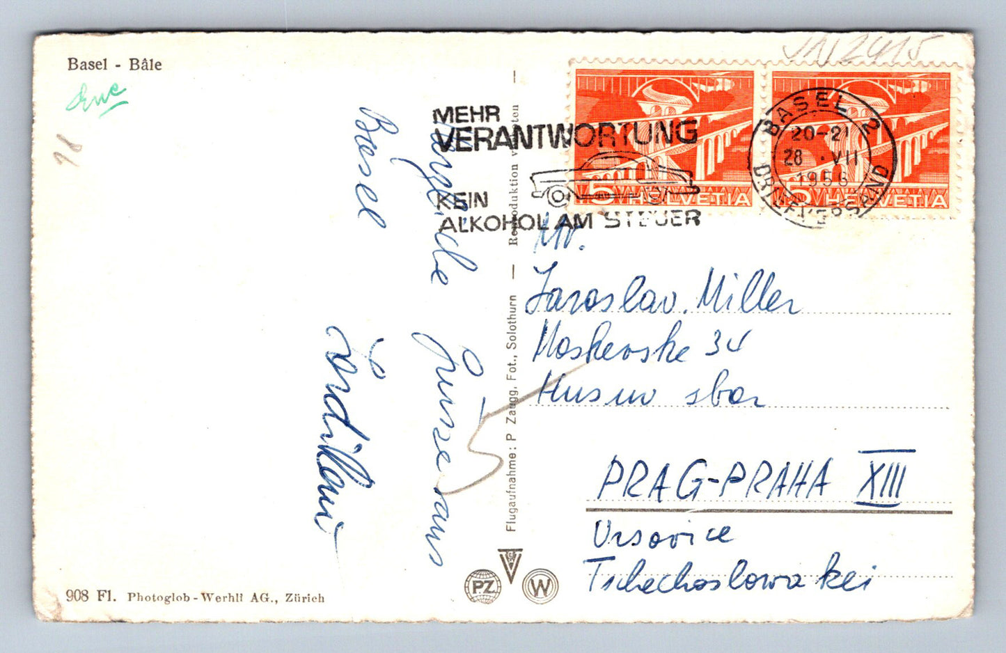 Pohlednice Basel Bale (JN2415)