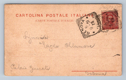 Pohlednice Genova Piazza Acquaverde (JN2425)