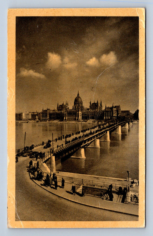 Pohlednice Budapest Kossuth híd (JN2433)