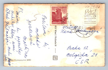 Pohlednice Vídeň Rathaus bei Festbeleuchtung (JN2437)