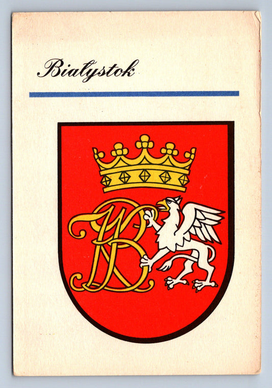 Pohlednice Bialystok erb (JN2449)
