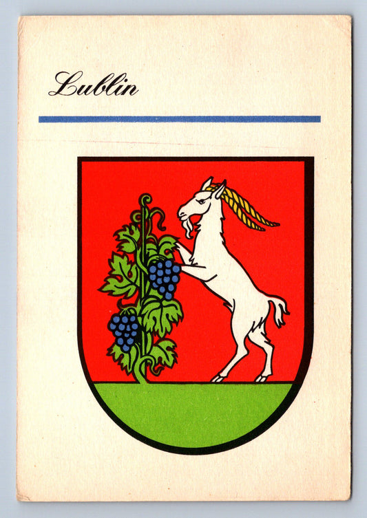 Pohlednice Lublin erb (JN2450)
