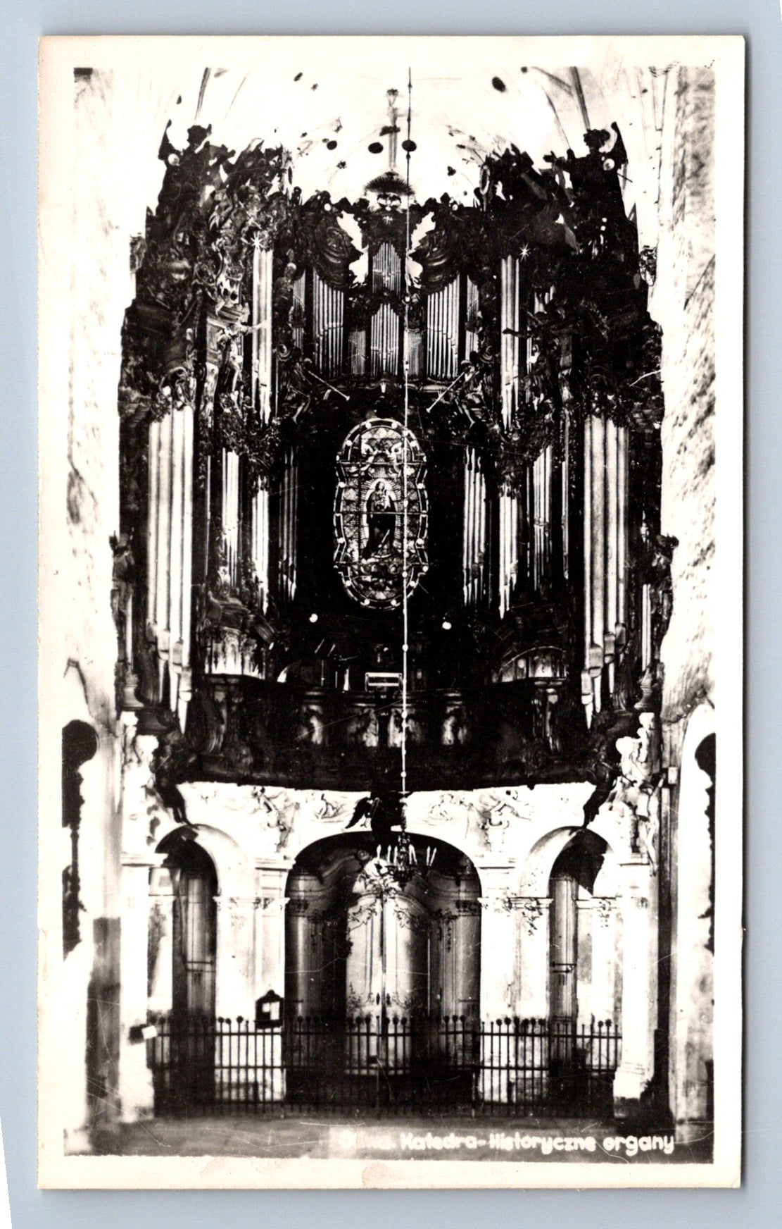 Pohlednice Oliwa katedra - historyczne organy (JN2468)