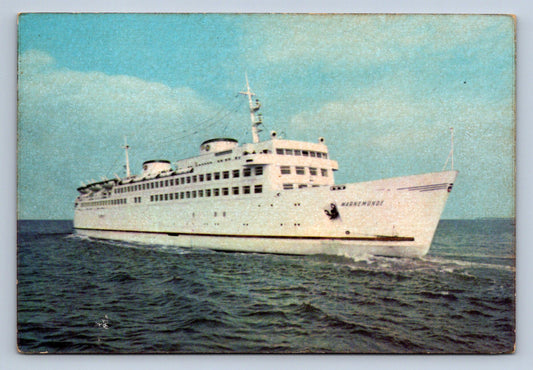 Pohlednice Warnemünde loď (JN2472)
