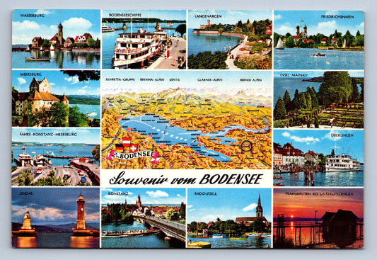 Pohlednice Bodensee Souvenir vom Bodensee (JN2473)