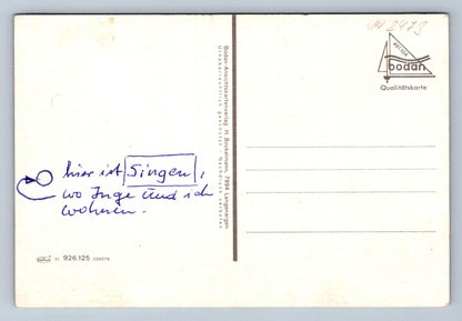 Pohlednice Bodensee Souvenir vom Bodensee (JN2473)